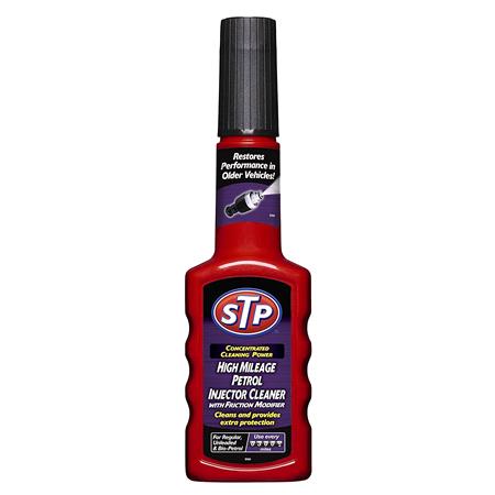 STP High Mileage Petrol Injector Cleaner   200ml