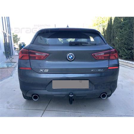 Aragon Vertically Detachable Towbar (without towing capacity) for BMW X2 2017 to 2023 (Including M Kit)