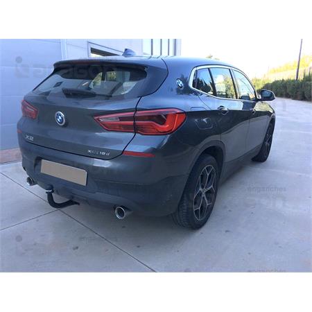 Aragon Vertically Detachable Towbar (without towing capacity) for BMW X2 2017 to 2023 (Including M Kit)