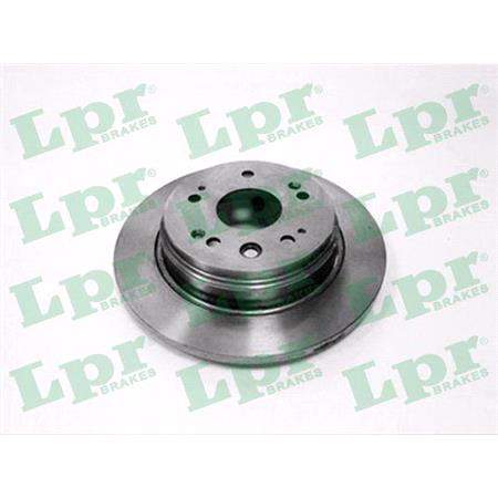 LPR Rear Axle Brake Discs (Pair)   Diameter: 282mm