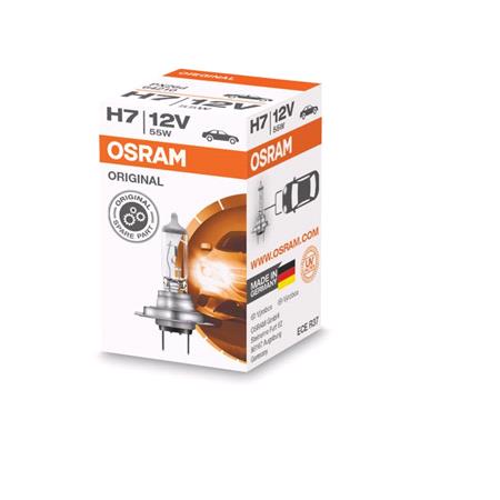 Osram Original H7 12V Bulb    Single for Fiat DOBLO, 2010 Onwards