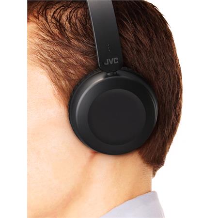 JVC Carbon Black On Ear Bluetooth Foldable Headphones