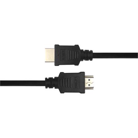 Deltaco 4k HDMI Cable, Premium High Speed With Ethernet, 19 Pin Male Male   5m