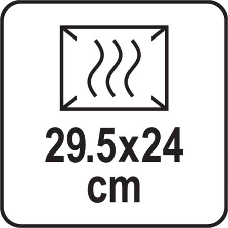 CONTACT GRILL 2000W, 29X24CM