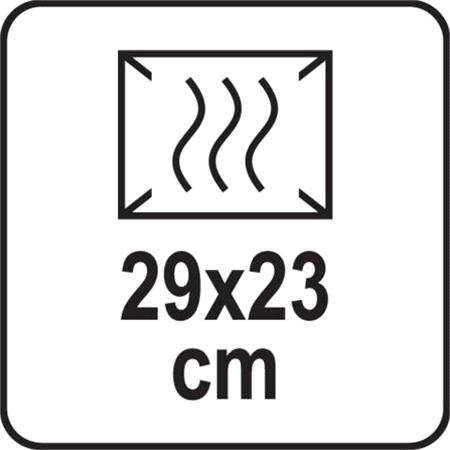 CONTACT GRILL 2200W, 29X23CM