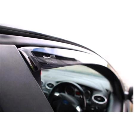Front and Rear Heko Wind Deflectors For Jaguar XFI (X250) 2008 Onwards