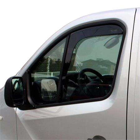 Front Heko Wind Deflectors (L Shape) For NV300 Box 2016 Onwards