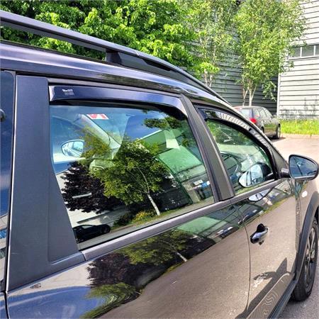 Front and Rear Heko Wind Deflectors For AUDI A8 2010   2017 (4 Door)