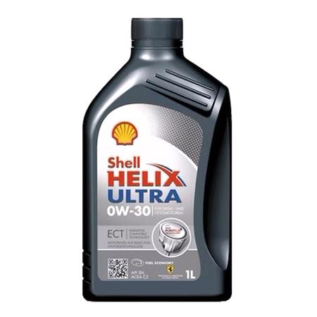 Shell Helix Ultra ECT 0W30 Engine Oil Fully Synthetic   1 Litre