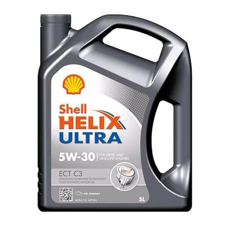 Shell Helix Ultra ECT 0W30 Engine Oil Fully Synthetic   5 Litre