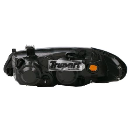 Right Headlamp (Grey Bezel) for Nissan ALMERA Mk II Hatchback 2003 2006