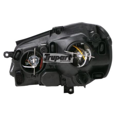 Right Headlamp (Halogen, Takes H7 / H1 Bulbs) for Volkswagen Polo 2005 2009