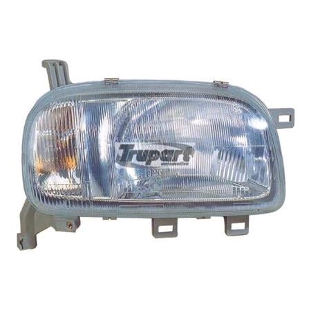 Right Headlamp (With or Without Load Level Adjustment) for Nissan MICRA 1993 1998