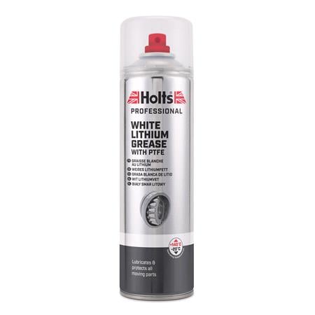 Holts White Lithium Spray Grease with PTFE   500ml