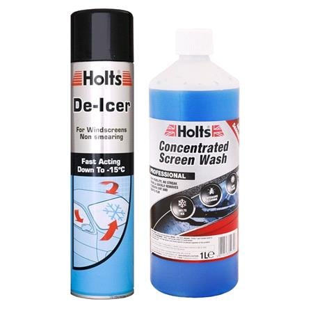 Holts Concentrated Screen Wash 1L & FREE Holts 600ml De Icer