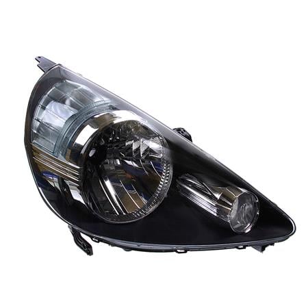 Right Headlamp (Halogen, Takes H4 Bulb) for Honda JAZZ 2004 2008