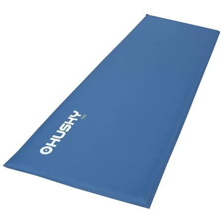 Husky Fuzzy 3.5cm Thick Self Inflating Camping Mat   Blue