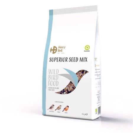 Henry Bell Superior Seed Mix Bird Feed   4kg