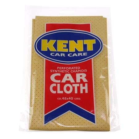 Kent Perforated Synthetic Chamois Leather   400mm x 400mm   Bagged