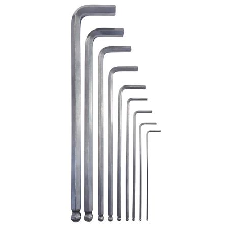 9 Piece Ball Point Hex Wrench Set