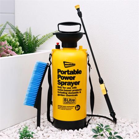 Streetwize 8L Portable Pressure Washer Sprayer   Portawash