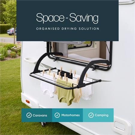 Compact Clothes Airer   Pack of 2