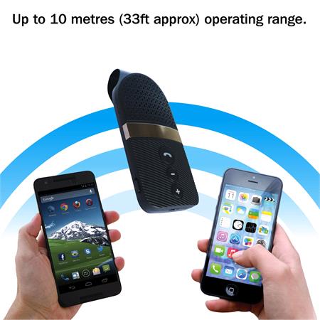 Bluetooth Handsfree Kit   Supports 2 Phones