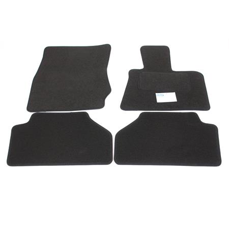 Tailored Car Floor Mats in Black for BMW X4  2014 2018