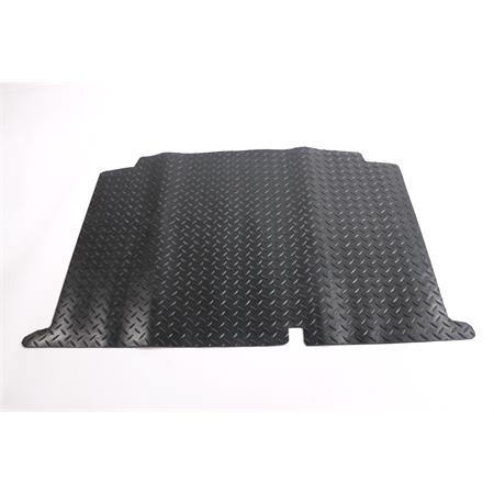 Rubber Tailored Boot Liner in Black for Volkswagen Polo 2009 2017   1 Piece   No Clips