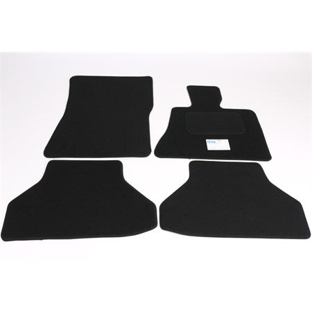 Tailored Car Floor Mats in Black for BMW X6  2008 2014