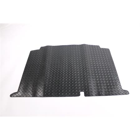 Rubber Tailored Boot Liner in Black for Volkswagen Polo 2009 2017   1 Piece   No Clips