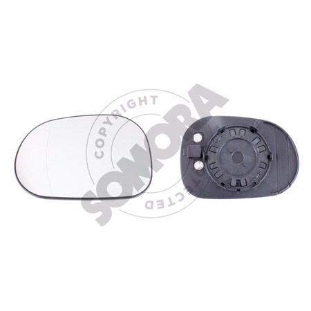 Wing Mirror Glass and Backing Plate