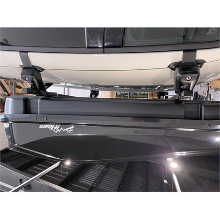 La Prealpina LP47 black steel square Roof Bars for NISSAN JUKE 5 porte 0