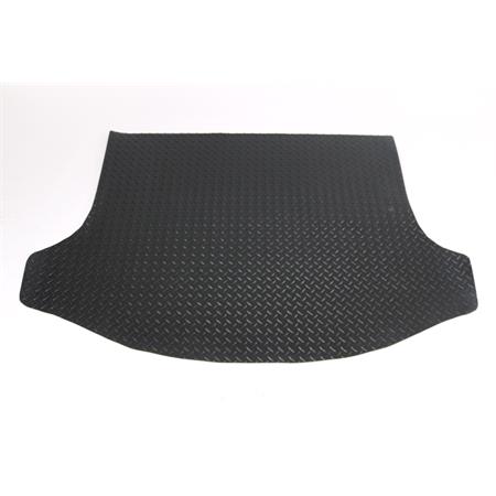 Rubber Tailored Boot Mat in Black for Kia Sportage  2010 2016