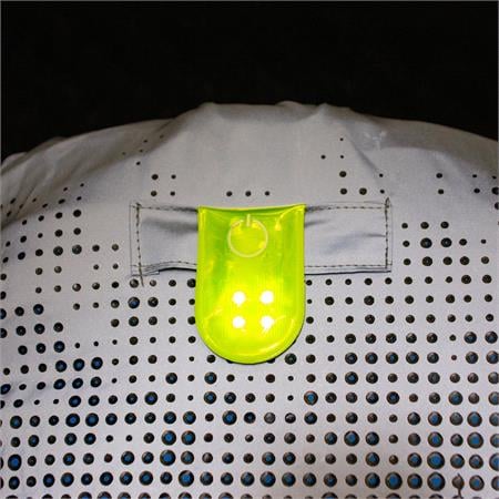 Hi Vis Clip on LED Multilight (WIDE) in Yellow