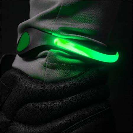 Hi Vis  Reflective LED Shoe Clip in Green