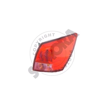 Right Rear Lamp (On Quarter Panel, Supplied Without Bulbholder) for Nissan QASHQAI  2007 to 2014