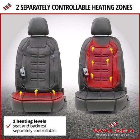 Premium Heated Seat Pad With Separate Top and Bottom Heating Control 