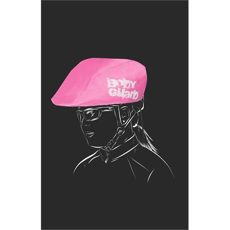 Reflective Helmet Cover Pink