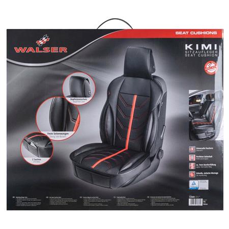 Walser Universal Seat Cushion   Kimi   Red
