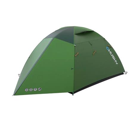 Husky Bright 4 Backpacking Family Tent   4 Man   Green