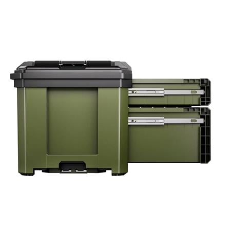 Draper 29436 BUNKER Load Up Stacking 2 Drawer Tool Box, 570mm
