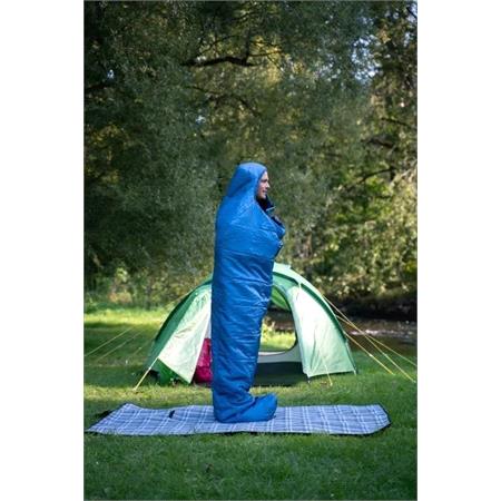 Husky Long Three Season Sleeping Bag ( 10°C)   Blue