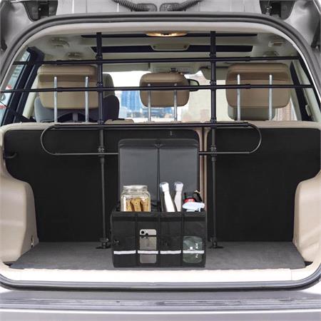 Streetwize Collapsible Car Boot Organiser with Removable Dividers and Alloy Handles