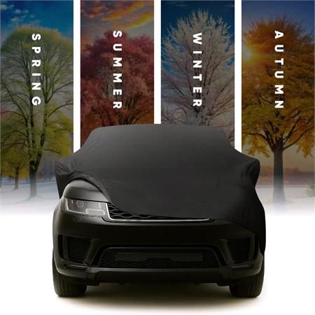 Water Resistant Breathable Full Car Cover   4x4/SUV   Size 523cm (L) x 190cm (W) x 150cm (H)