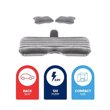 Streetwize Inflatable Car Back Seat Mattress for Travel and Camping