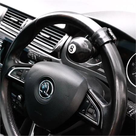 Steering Wheel Easy Steer with 8 Ball Design