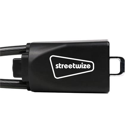 Streetwize Heavy Duty Seatbelt Steering Wheel Lock for Car Anti Theft Protection