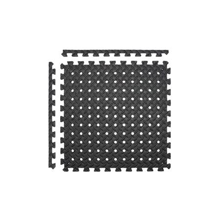 Standard Black EVA Flooring   Pack of 4 