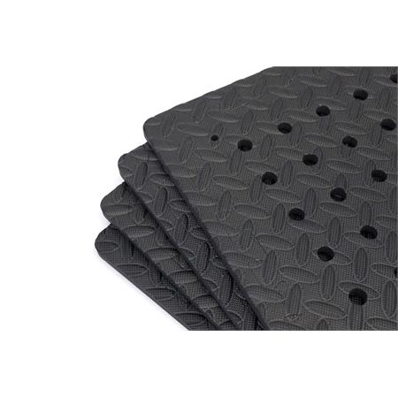 Standard Black EVA Flooring   Pack of 4 